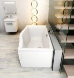 RS 025.00CR Vonios krašto maišytuvas su dušo komplektu, chromas - Image 4