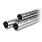 Presuojamas cinkuoto plieno vamzdis SANHA‑Therm Ø35 mm